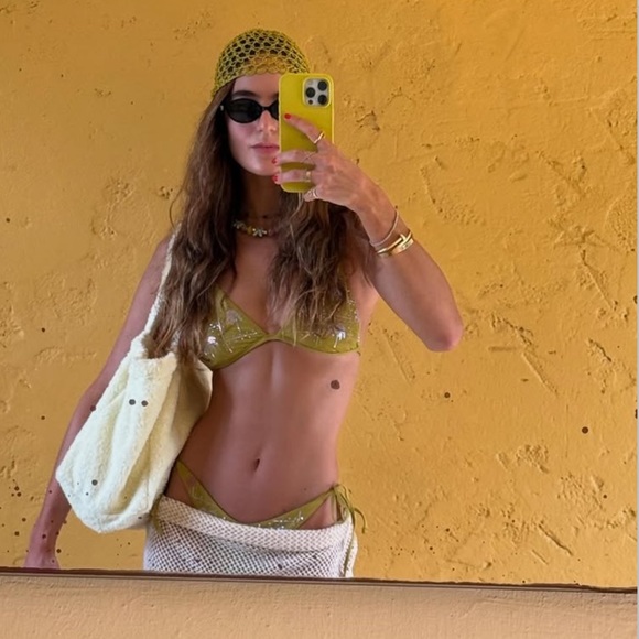 LUX ✨ MAAJI x Revolve Set - Palmetto Balminess Bikini Top & Sunnier Bottom - L - Picture 9 of 17